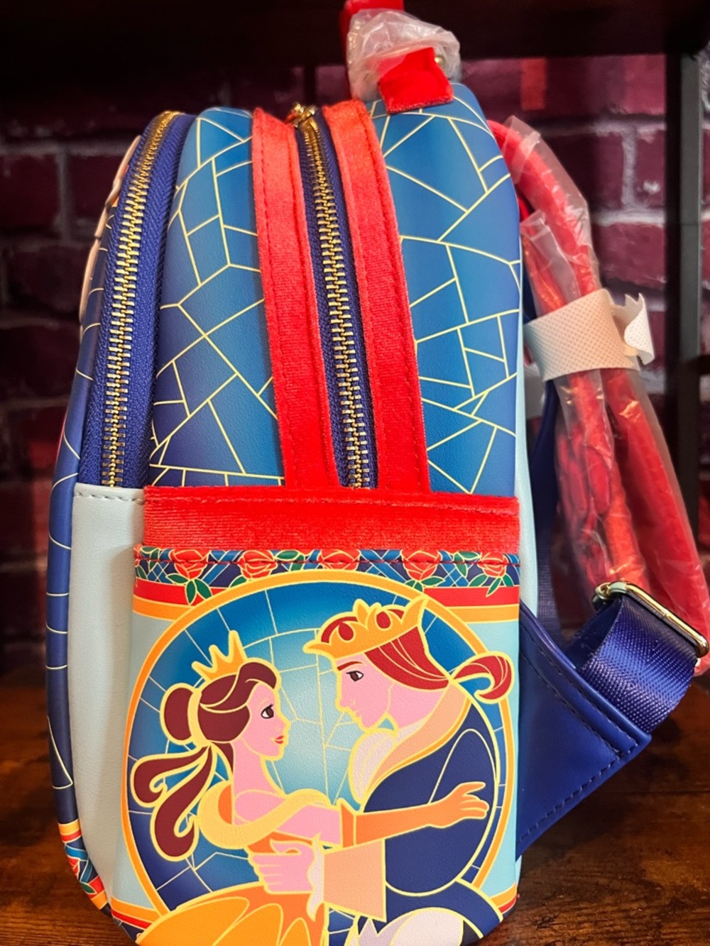 Disney Loungefly Beauty and the Beast Mini Backpack - Picture 3 of 5